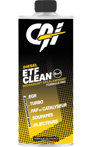 ETF CLEAN Diesel 5 en 1 ( décrassant décalaminant )